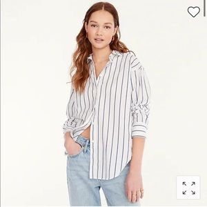 NWT J.crew relaxed shirt size XS